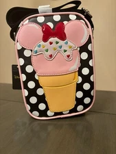 NWT Buckle-Down Disney Crossbody Bag - Minnie Mouse Ice Cream Cone