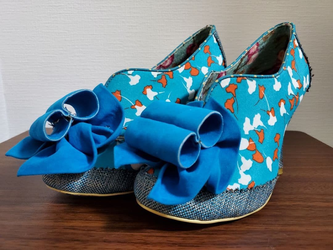 Irregular Choice ☆ Flower pattern ☆ Blue - image 2