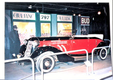 EARLY 80s ORIGINAL PHOTO AUBURN 851 EXHIBITED IN ENGLISH MUSEUM (WILLTON?)