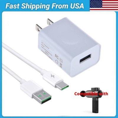 Charger For RENPHO GM171 C002S R3 Massage Gun White