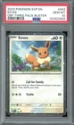 Pokemon TCG Obsidian Flames 3-Pack Blister #043 Eevee Cosmos Promo PSA 10
