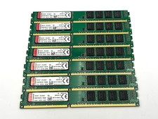 Lot of 7 - 8GB DDR-3 12800 Low Profile Desktop Kingston KVR16N11/8