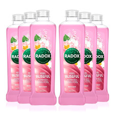 Radox Feel Blissful Bath Soak, Calendula & Rose, 6 Pack, 500ml