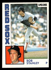 Bob Stanley 1984 O-Pee-Chee #320 Boston Red Sox Vintage Baseball *191