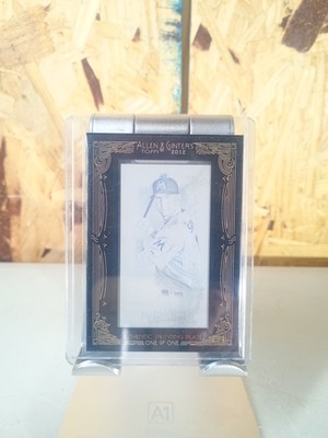 2012 Topps Allen Ginter Gary Sanchez Printing Plate # 1/1  