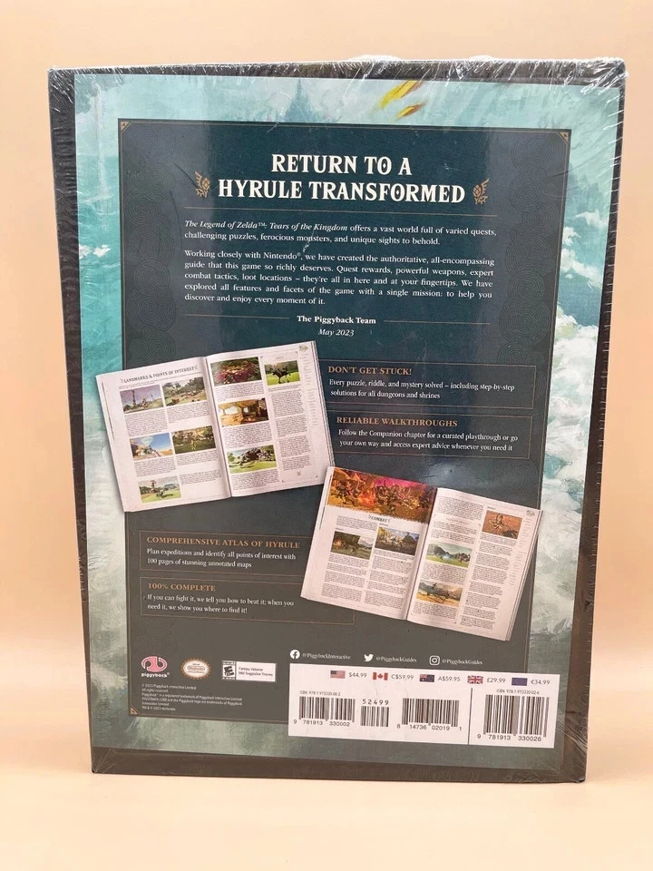 Legend of Zelda Tears of the Kingdom Complete Official Guide Collector's Edition - Image 2 of 4