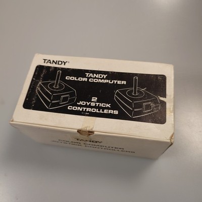 Set of 2 - Tandy Color Computer Joystick Controllers #26-3008A