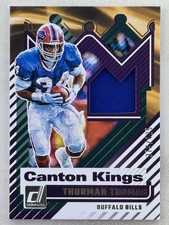Thurman Thomas 2025 Panini Donruss Canton Kings /425 #CK-TTS NFL HOF Jersey Card