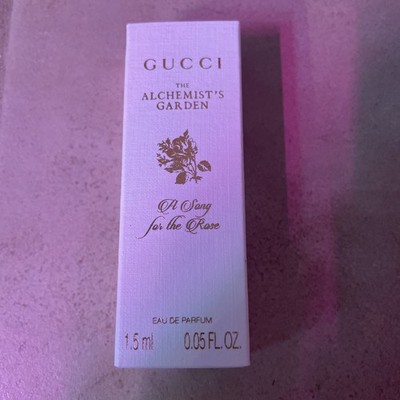 GUCCI The Alchemist s Garden A Song For The Rose Eau De Parfum Sample 1.5 ml NIB