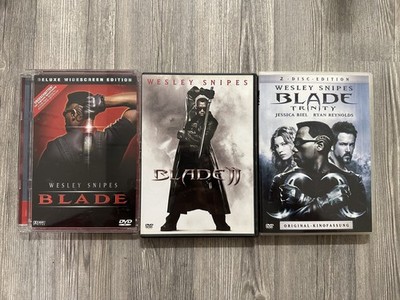 DVD Blade 1 2 3 - Trilogie Wesley Snipes Uncut Fsk 18    N