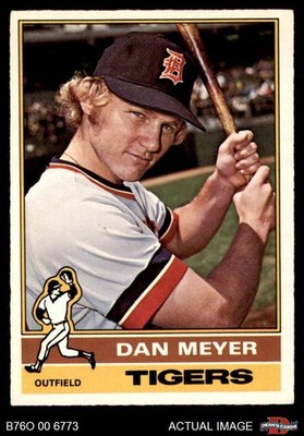 1976 O-Pee-Chee #242 Dan Meyer Tigers 5 - EX