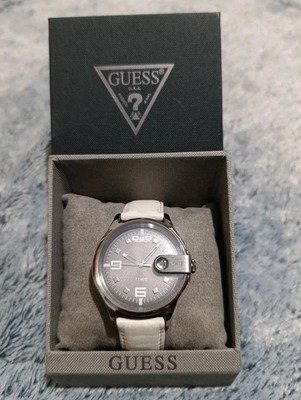 D&G Dolce & Gabbana DW0314 Men's 'Electrical' White Leather Strap Quartz Watch