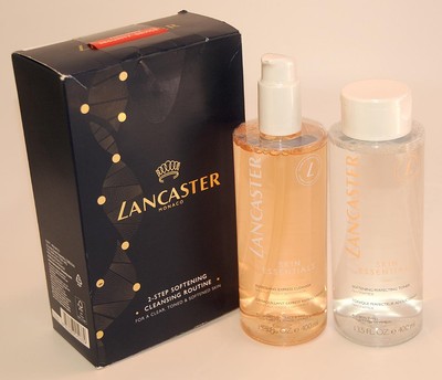 LANCASTER ~ 2 STEP Softening CLEANSING ROUTINE SET 13.5 oz each REFRESHING *NEW!