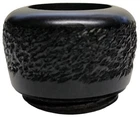 Falcon Bantam Small Rustic Dark Finish Apple (Genoa) Briar Pipe Bowl