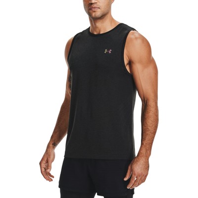 Under Armour Herren Unterhemden Tank Top Sommer Training Gym Tops Lauftop Schwarz