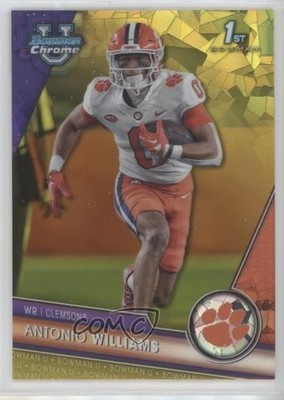 2023 Bowman U Chrome Sapphire Yellow 60/75 Antonio Williams #29 1ab3