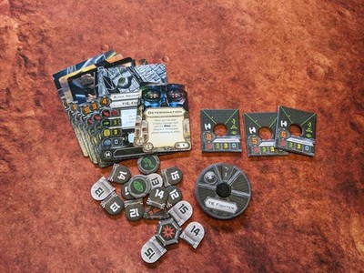 X-Wing Miniature Game TIE Fighter Cards & Tokens 1st 1.0 No Ship See Pics