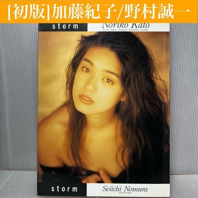 First Edition Kato Noriko Photobook Storm Nomura Seiichi Papara Books 1993