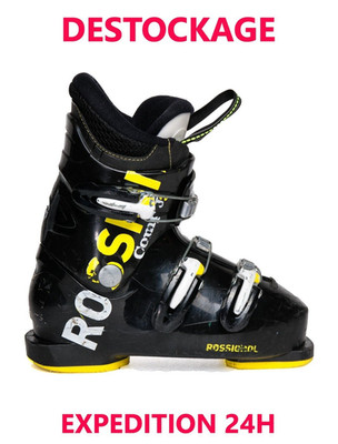 Kinder Skischuhe Rossignol COMP J Schwarz Größe 34 Mondopoint 21,5