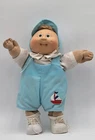 1982 Coleco Cabbage Patch Kids Preemie Blonde Hair Dimples Sailor Suit Shoes Cap