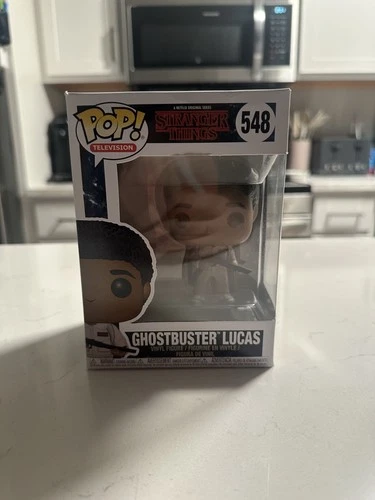 Funko Pop! Vinyl: Stranger Things - Lucas Sinclair (Ghostbusters) #548
