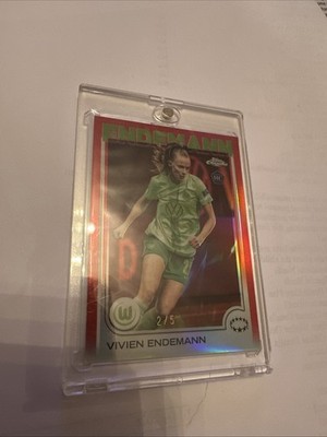 Vivien Endemann 2/5 Rookie Card Topps Chrome