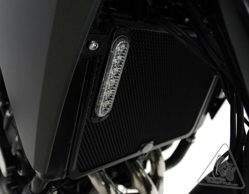 Feu DRL DENALI blanc additionnel à l'unité pour visibilité moto