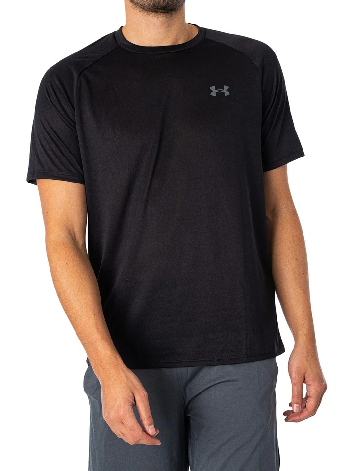 Under Armour Herren Tech 2.0 Kurzarm-T-Shirt, Schwarz - Bild 2 von 4