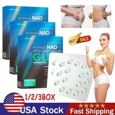 Concentrated Essence Liquid Pearls Moringa NAD + Cider Vinegar GLP-1, Slimming🔥