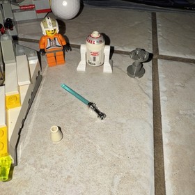 LEGO Star Wars Tie Fighter & Y-Wing Set 7150. 99% Complete W/ Instructions. Read