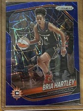 2025 Panini Prizm WNBA - Bria Hartley #86 - Blue Velocity - Connecticut Sun
