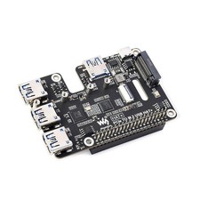 PCIe To M.2 NVMe And USB 3.2 Gen1 HAT For Raspberry Pi 5 22302280 SSD Board