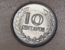 1974 Colombia 10 Centavos