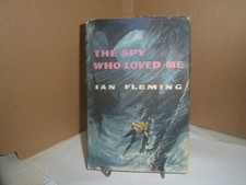 Spy Who Loved Me FIRST EDITION Book Club DJ 1962 Ian Fleming James Bond 007