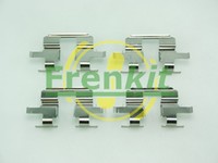 Frenkit ZubehöRsatz Scheibenbremsbelag 901711 FüR GG Impreza Forester GD Legacy
