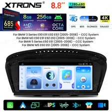 Android 14 8.8" For BMW 3 5er E90 E60 CCC CarPlay Car Screen Upgrade GPS 8+256G