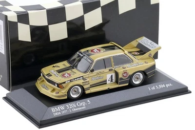 1:43 Minichamps BMW 320i E21 Groupe 5 J.Obermoser #4 DRM 1977 Warsteiner - Photo 1/3