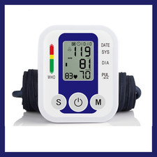 Tensiomètre Électronique Bras Automatique Mesure Précise Tension & Pouls LCD
