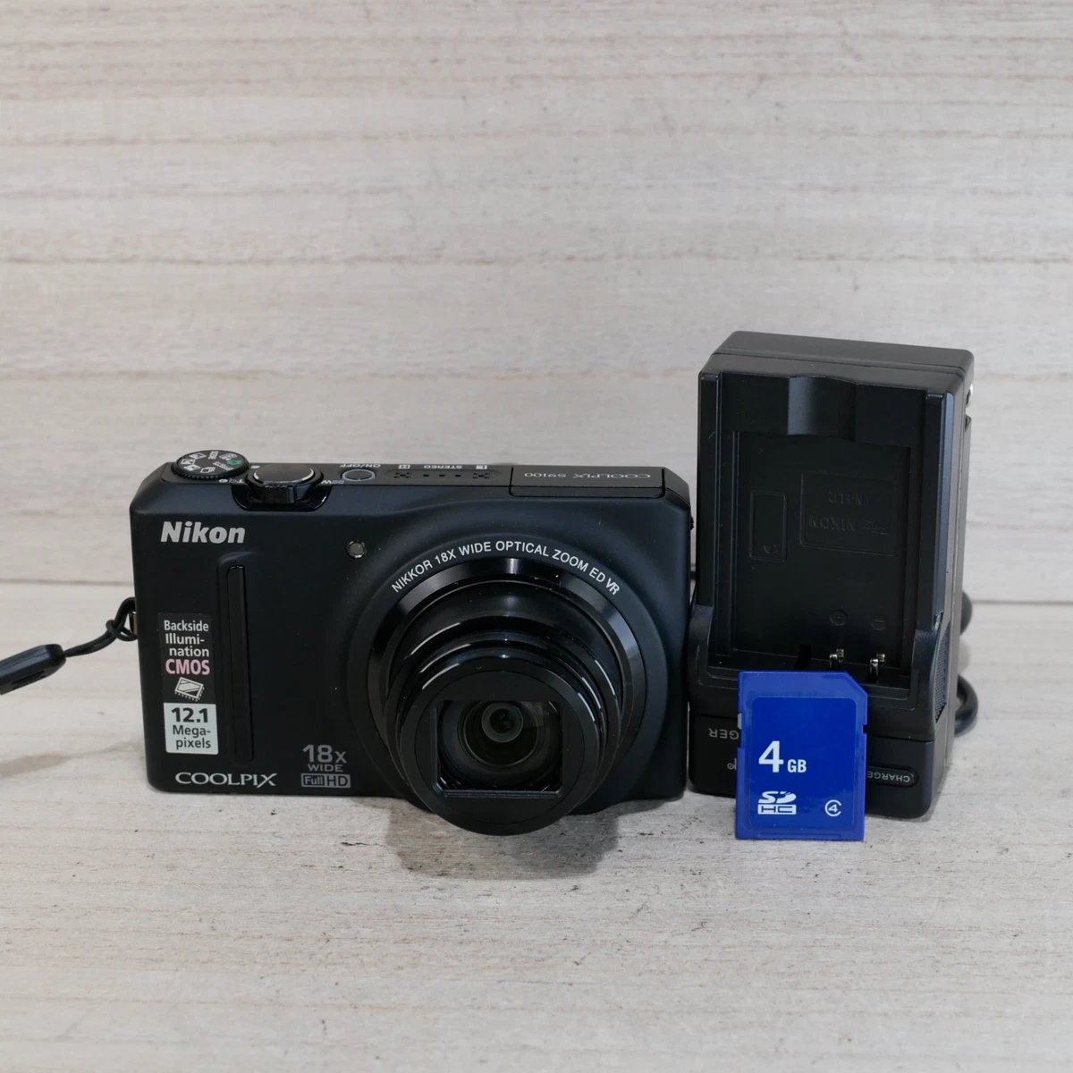 Nikon COOLPIX S9100 Black ニコン ブラック コンデジ Amazon | NikonデジタルカメラCOOLPIX S9100 ノーブルブラック S9100BK