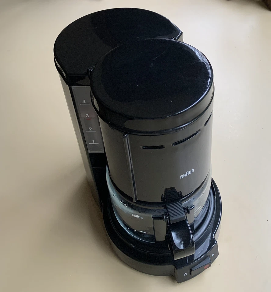 ✨ Vintage Braun Aromaster KF 12B 3075 4-Cup Compact Coffee Maker Black - Image 2 of 4
