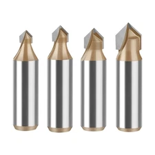 Precise 90Degree Angled Router Bit Round Shank Alloy Steel Construction