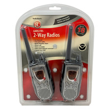 NEW UNOPENED - Radio Shack 2 Way Radios 18 Mile Range : 21-1936 22 channels 