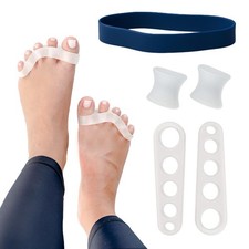 Toe Spacer Kit  Toe Separators, Stretchers  Stretch Band  Medium