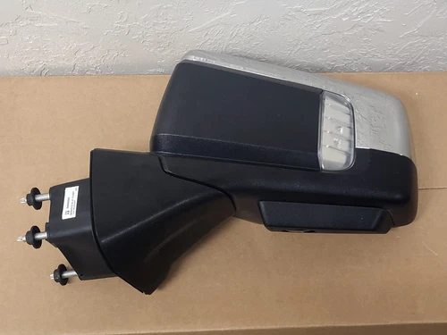 2023 GMC SIERRA TRUCK LEFT HAND MIRROR DRIVER SIDE DOOR CHROME OEM