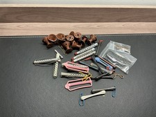 Mixed Lot Hair Roller Clips Sectioning Clips, Multicolor Plastic/Metal