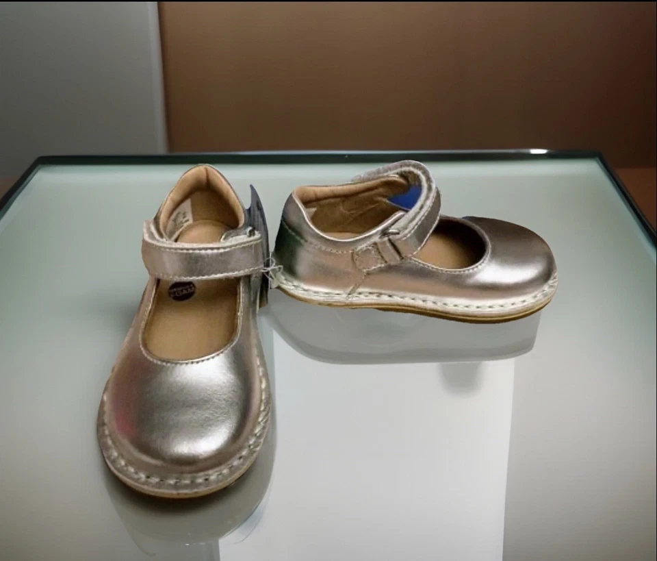Zapatos Mary Jane de cuero Stride Rite para niñas nuevos con etiquetas correas al tobillo Lydia niño pequeño 5/21 Foto 3 de 4