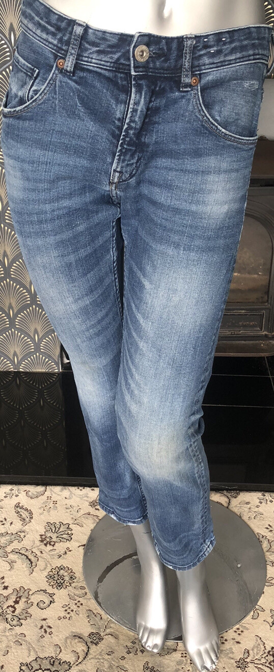 ❤️H&M Blue Skinny Stretch Jeans Size 26” Waist 26” Leg❤️