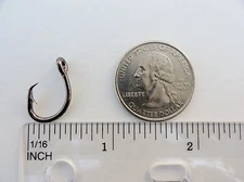 48 - 160 pcs Circle Hooks Size #6 Black Nickel 2x Strong Fishing Hooks 