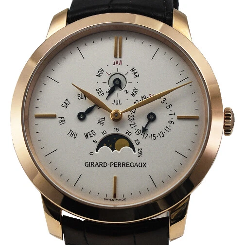Girard Perregaux — GIRARD PERREGAUX  -  1966 Perpetual Calendar in Rose Gold