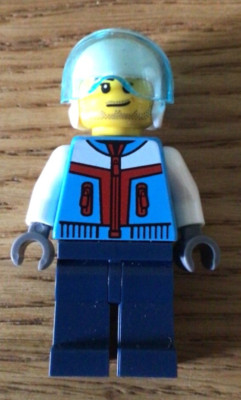 LEGO City - Minifigure - Stunt Plane Pilot - Male - cty1397